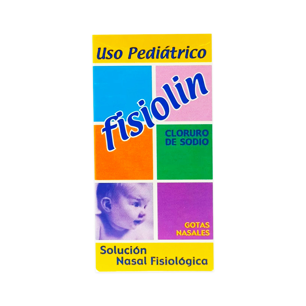 Cloruro de Sodio Fisiolin 15ml Gotas Nasales