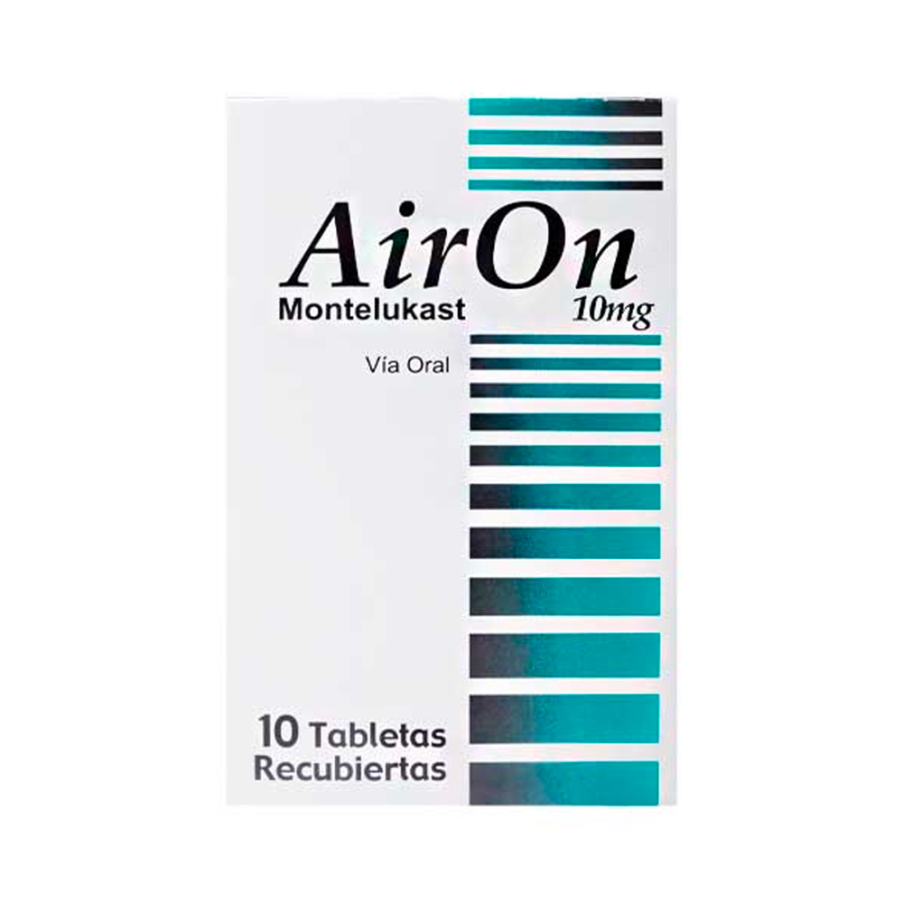 Montelukast Airon 10mg 10 Tabletas