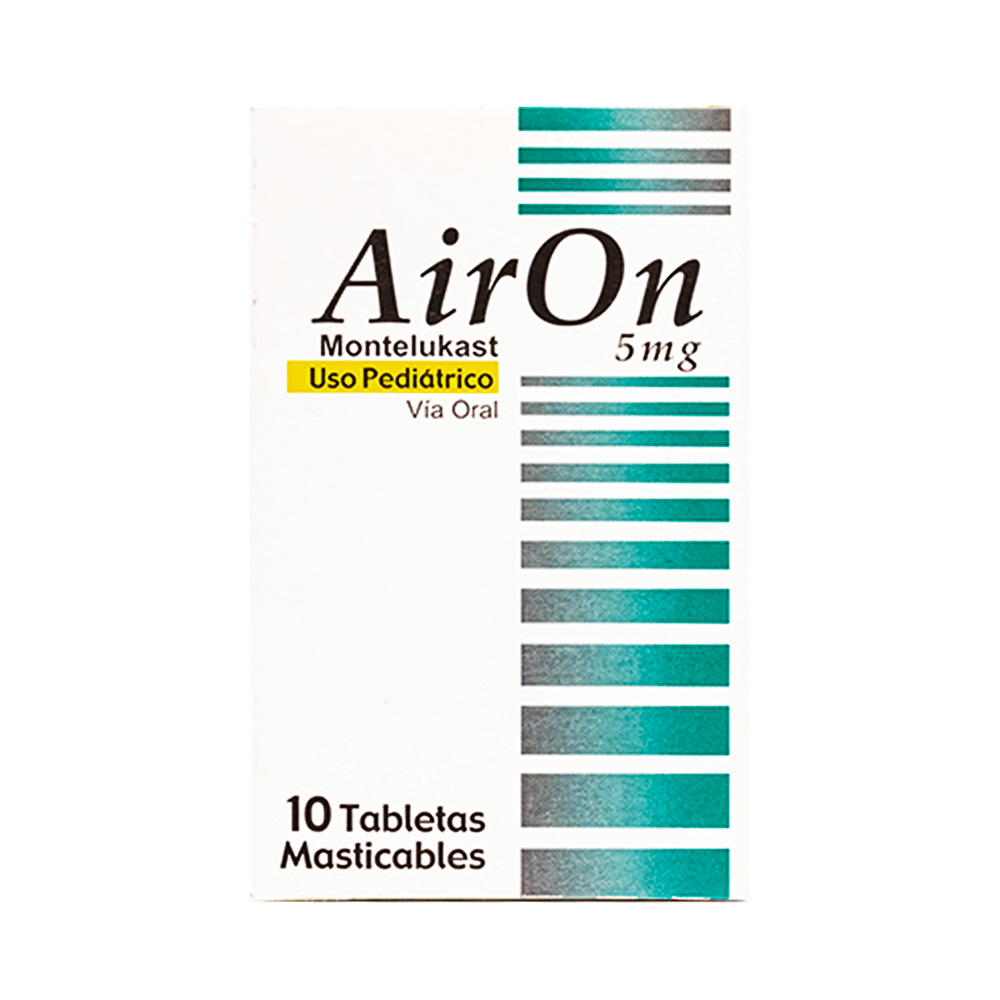 Montelukast Airon 5mg 10 Tabletas