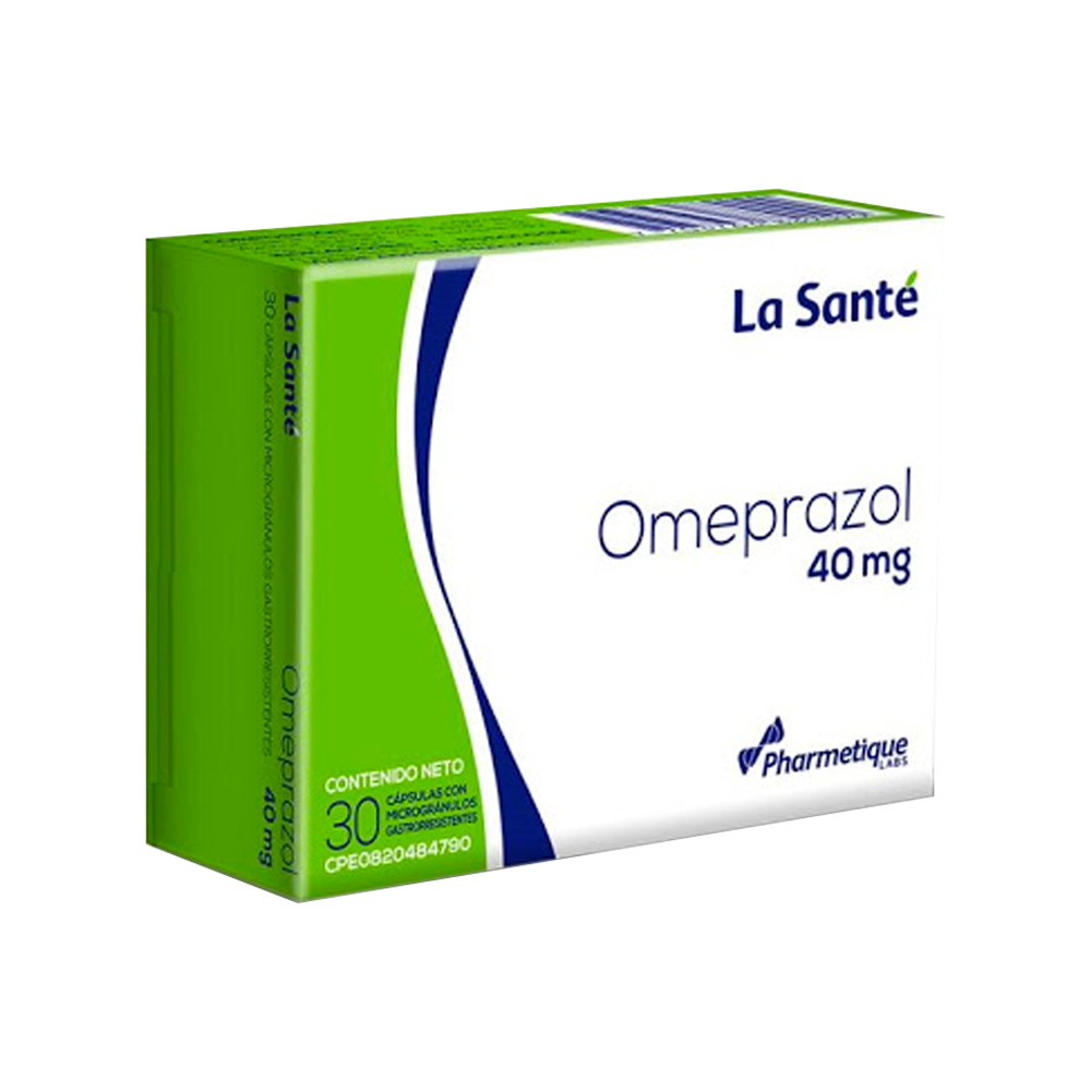 Omeprazol La Santé 40mg 30 Cápsulas