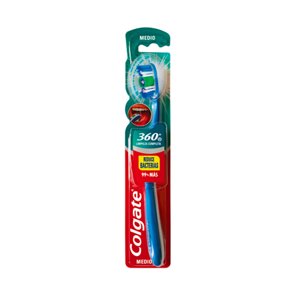 Cepillo Dental Colgate 360 Medio