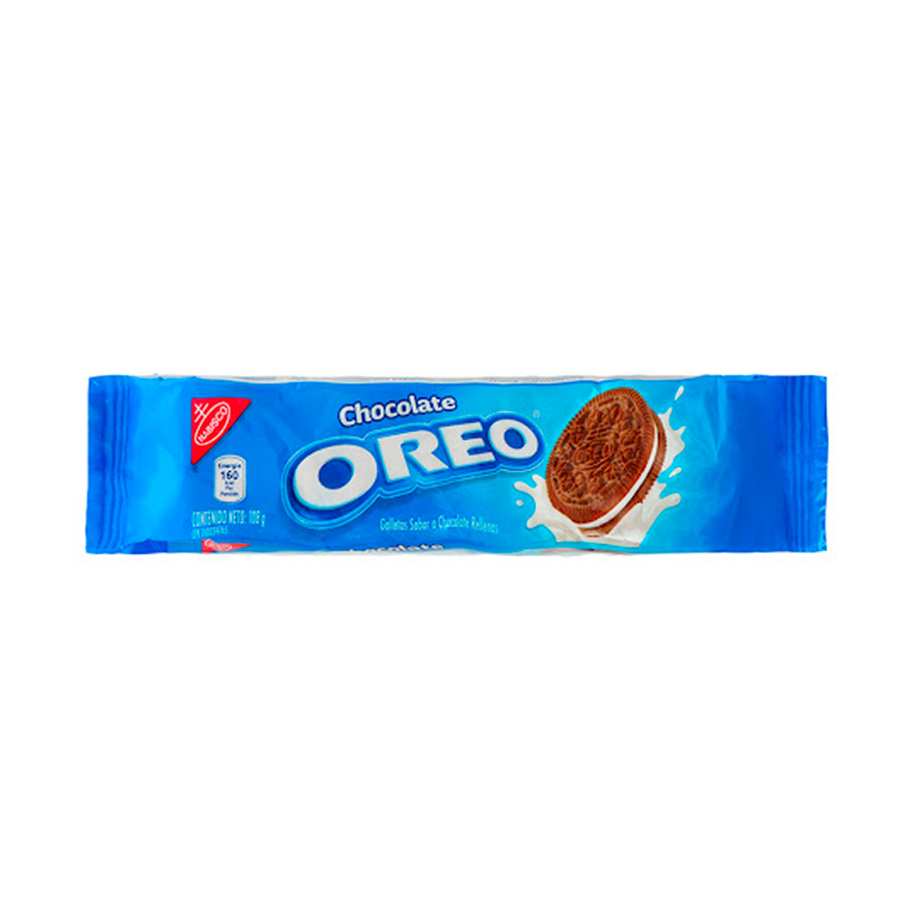 Galleta Oreo Chocolate Tubo 108g