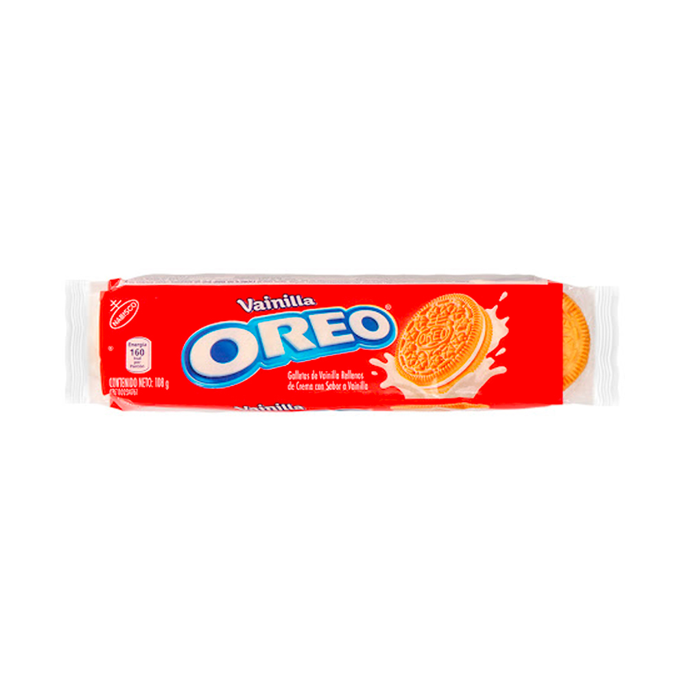 Galleta Oreo Vainilla Tubo 108g