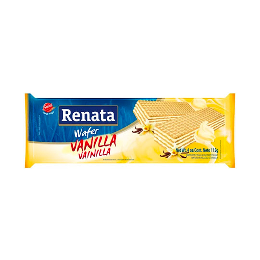 Galleta Renata Wafer Vainilla 115g