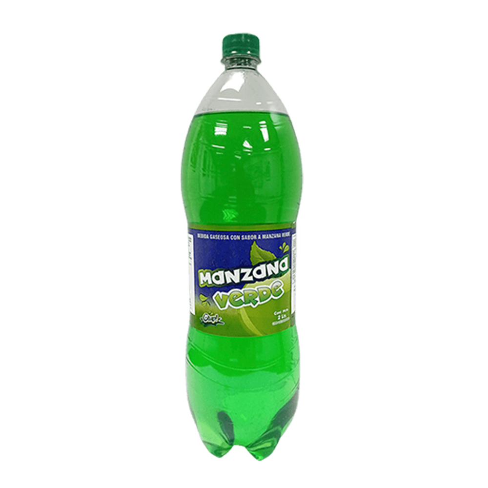 Refresco Glup Manzana Verde 2L