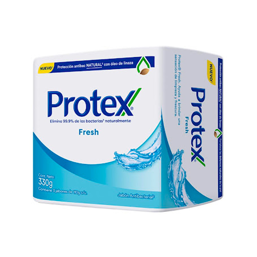 Jabón Protex en Barra Fresh 3X110g