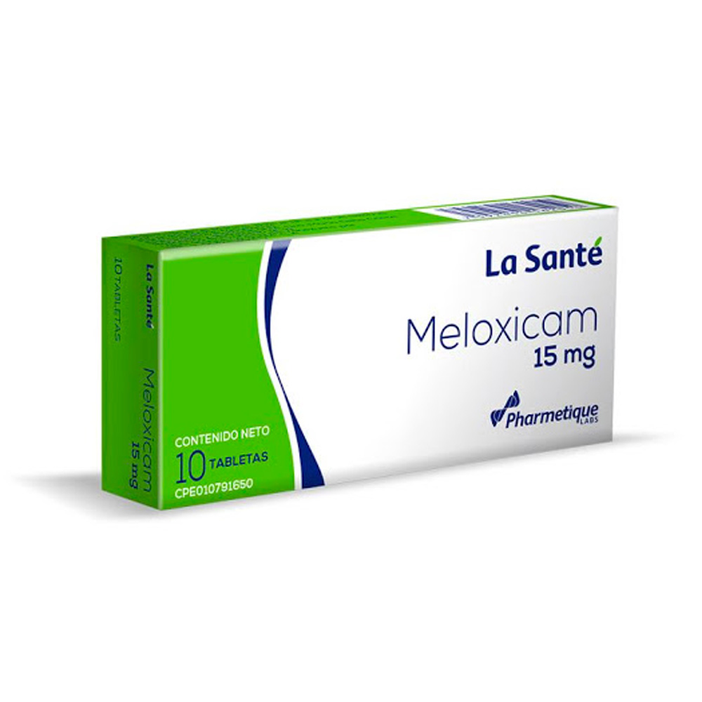 Meloxicam La Santé 15mg 10 Tabletas