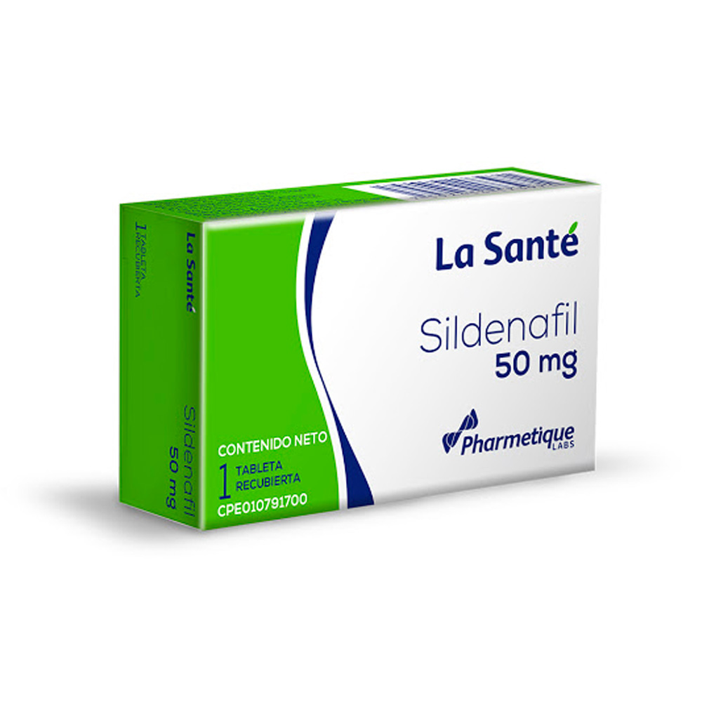 Sildenafil La Santé 50mg 1 Tabletas