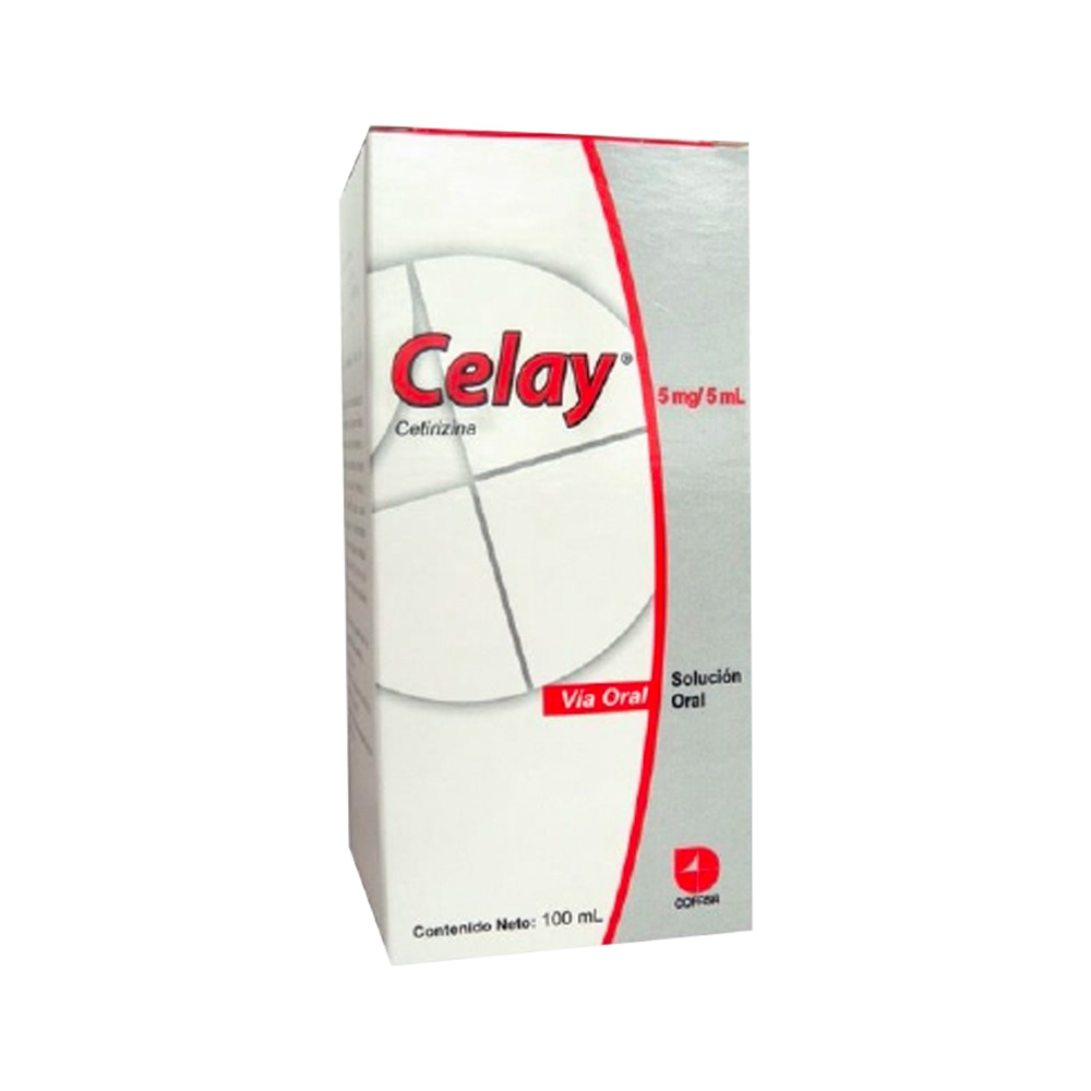 Cetirizina Celay 5mg/5ml 100ml Solución Oral