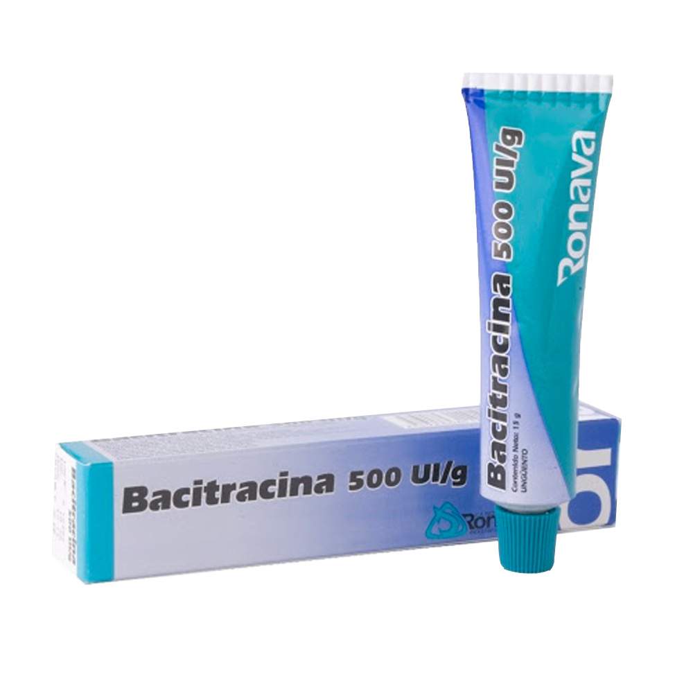 Bacitracina Ronava 500 UI/15g Ungüento