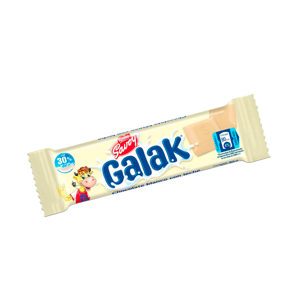 Chocolate Galak Blanco 30g