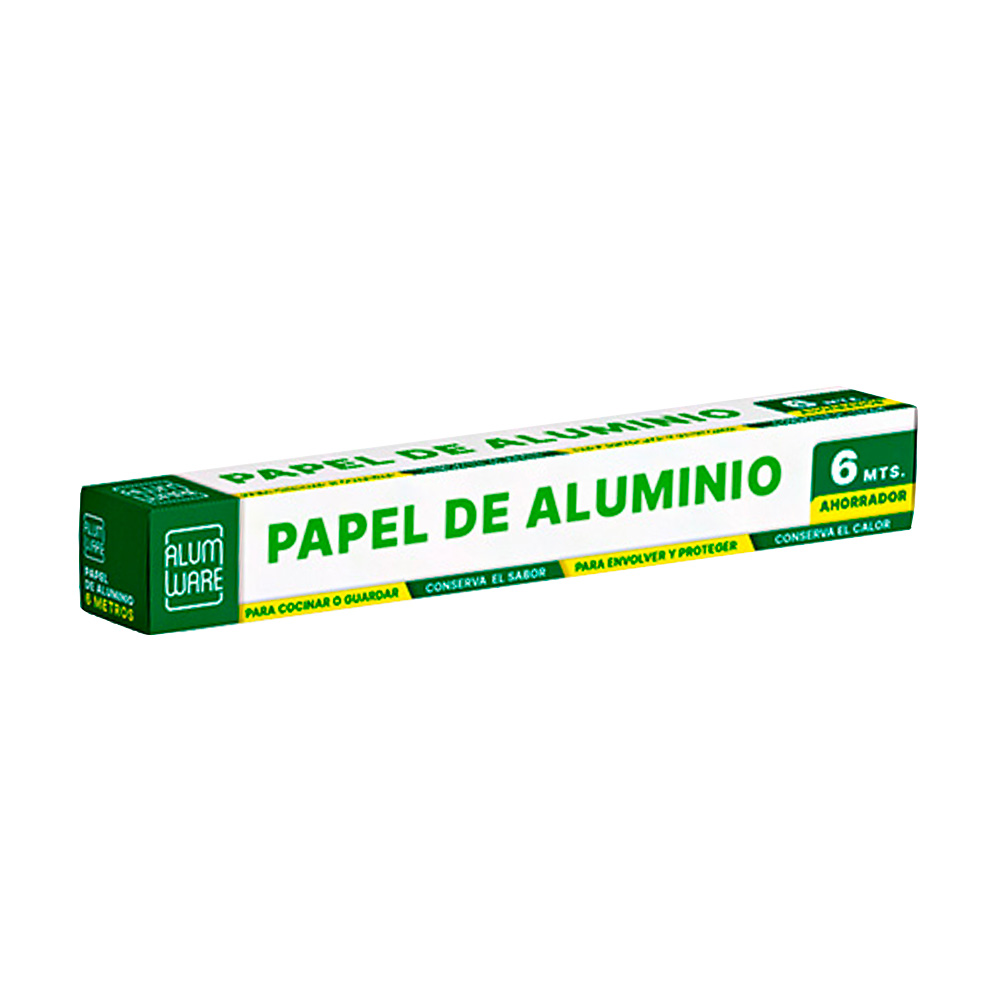 Papel de Aluminio Alum-Ware Flowpack 6m