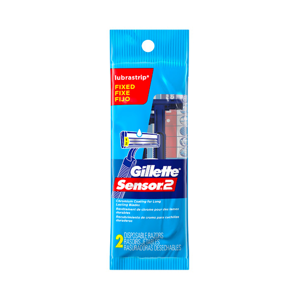 Afeitadora Gillette Sensor 2 Hojillas 2uds