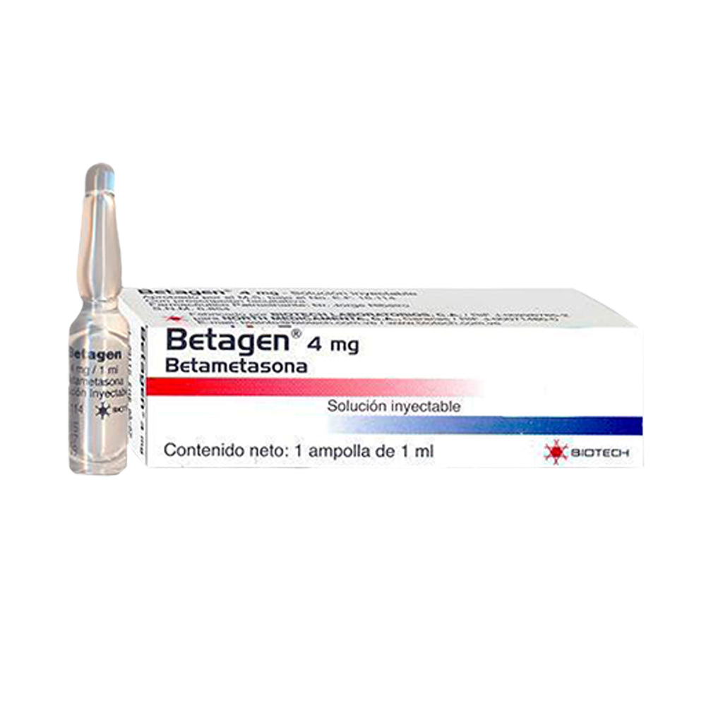 Betametasona Biotech 4mg/1ml 1 Ampolla