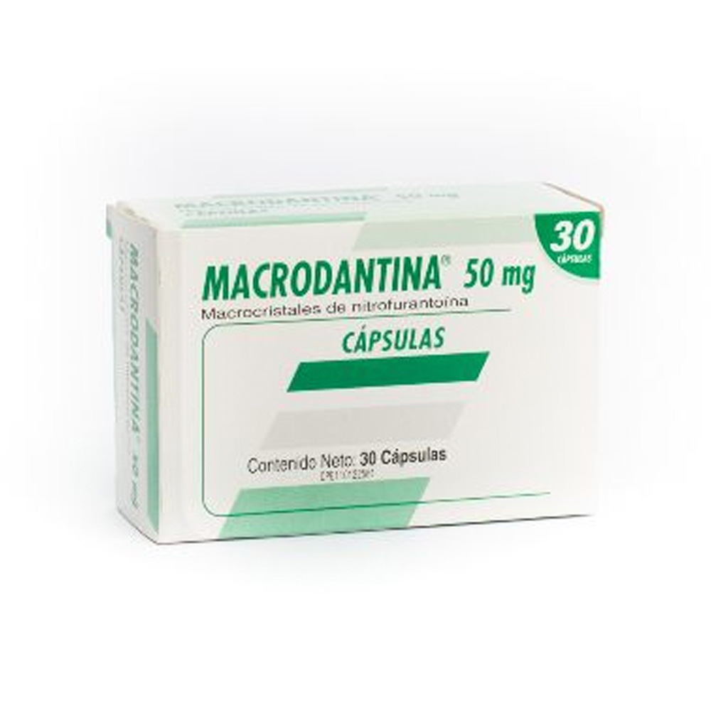 Macrodantina Macrodantina 50mg 30 Cápsulas