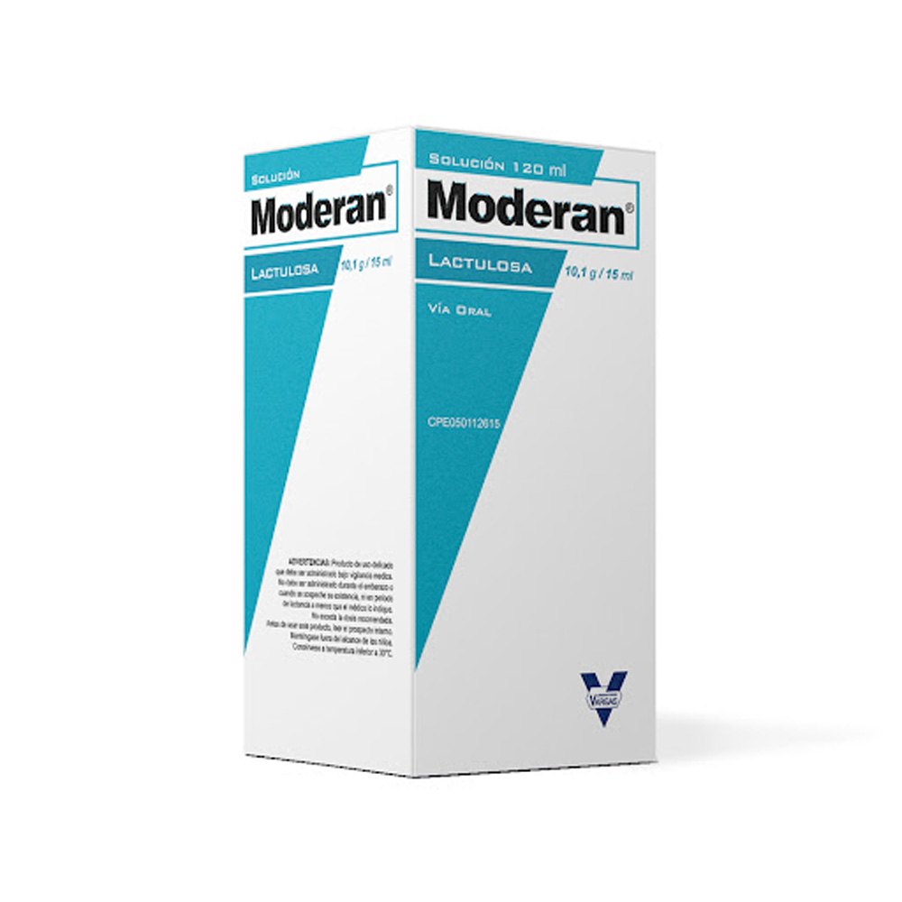 Lactulosa Moderan 67,3% 120ml Solución