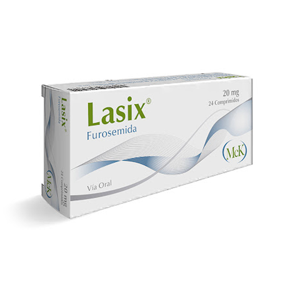 Furosemida Laxis 20mg 24 Comprimidos