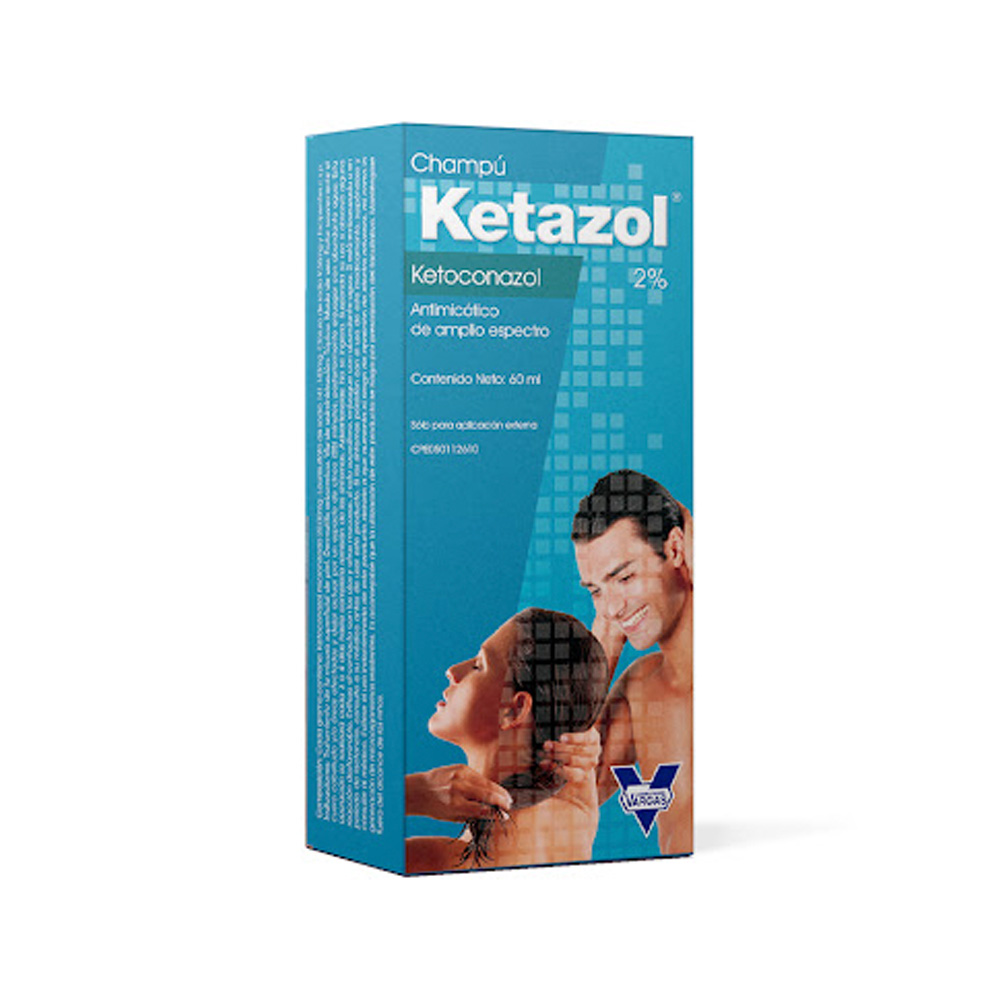 Ketoconazol Ketazol Champú 2% 60ml