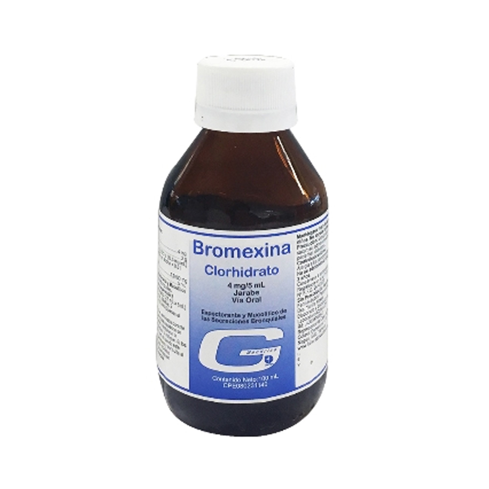 Bromexina Cofasa 4mg/5ml 100ml Jarabe