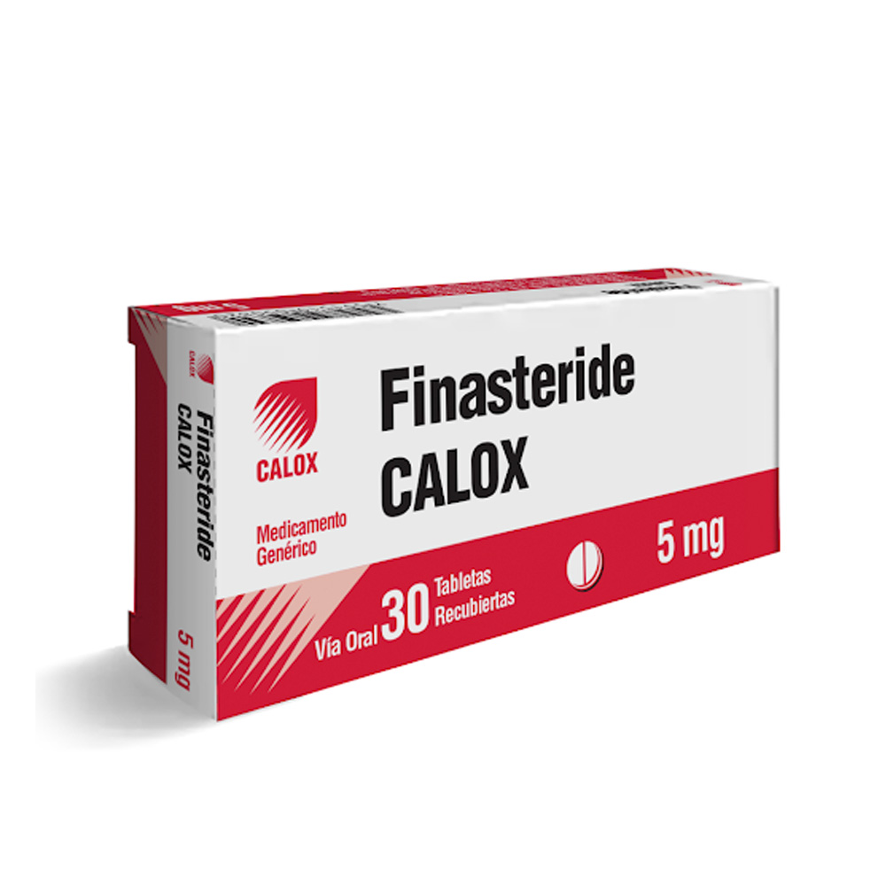 Finasteride Calox 5mg 30 Tabletas