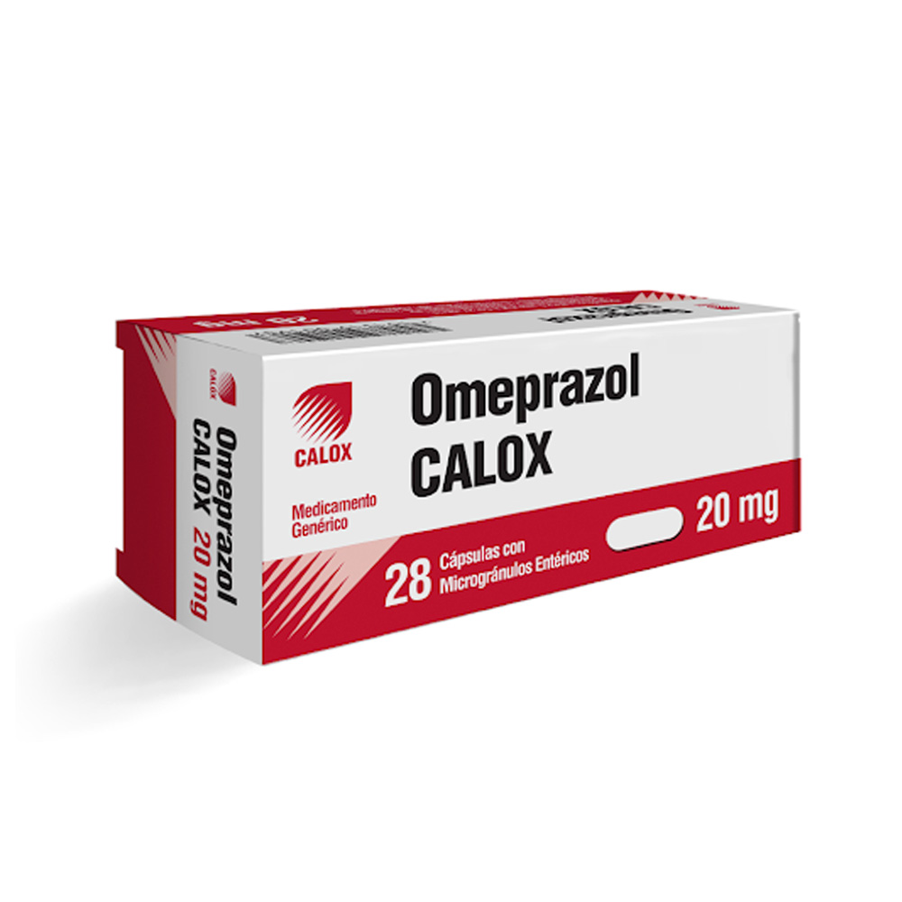 Omeprazol Calox 20mg 28 Cápsulas