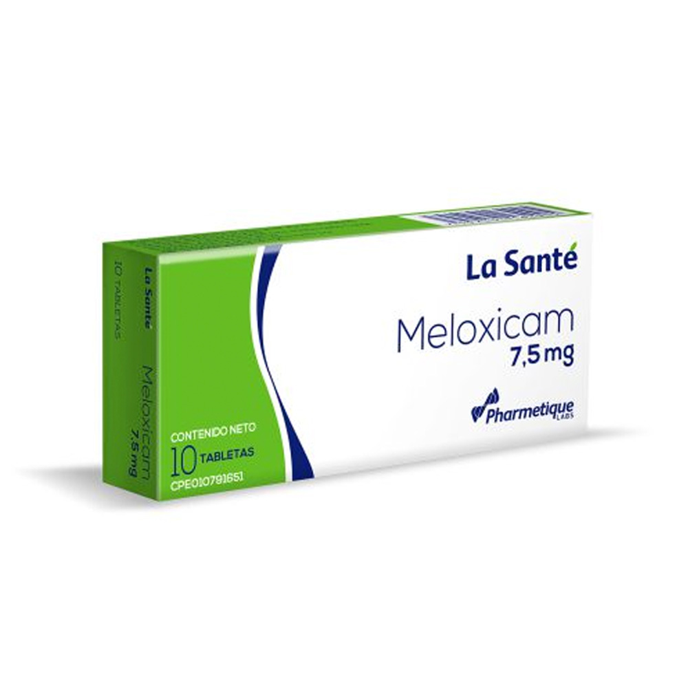 Meloxicam La Santé 7,5mg 10 Tabletas