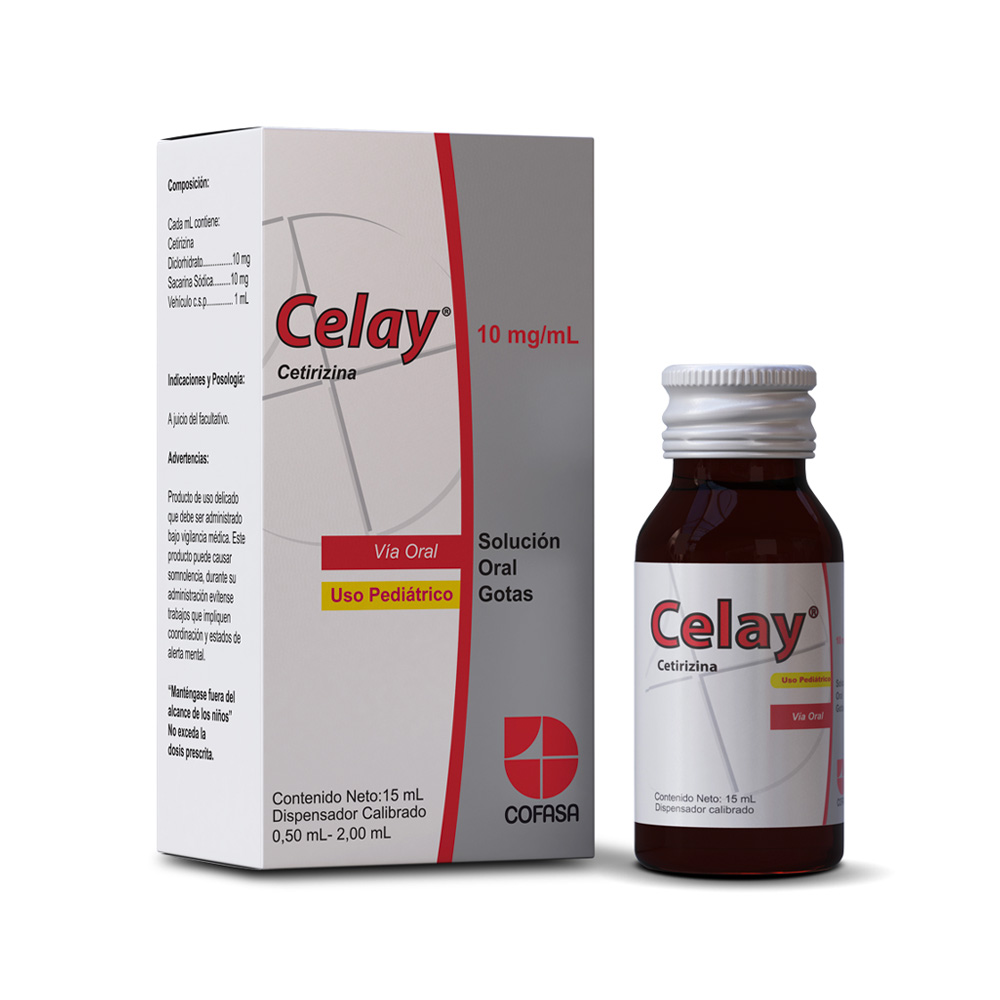 Cetirizina Celay 10mg/ml 15ml Gotas