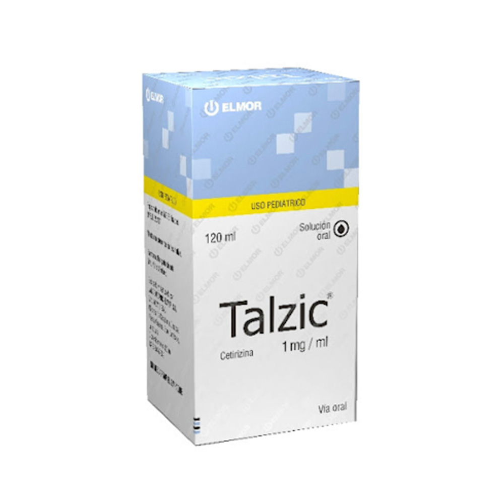 Cetirizina Talzic 1mg/ml 120ml Solución Oral