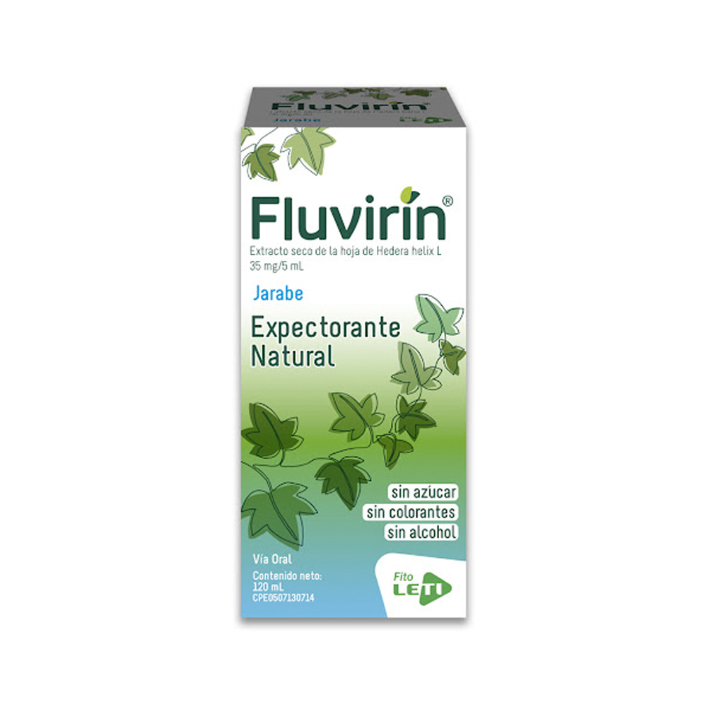 Hedera Hélix Fluvirín 35mg/5ml 120ml Jarabe