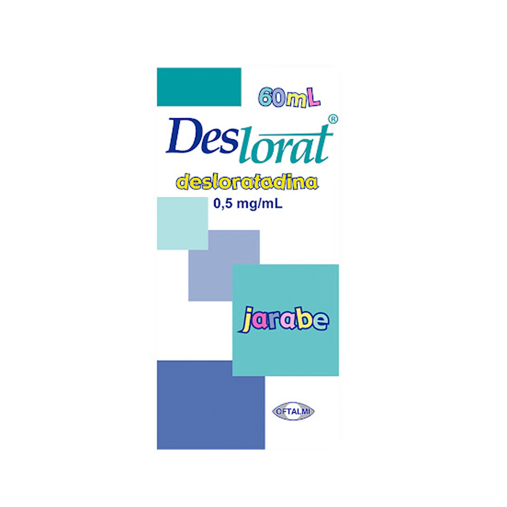 Desloratadina Deslorat 0,5mg/ml 60ml Jarabe