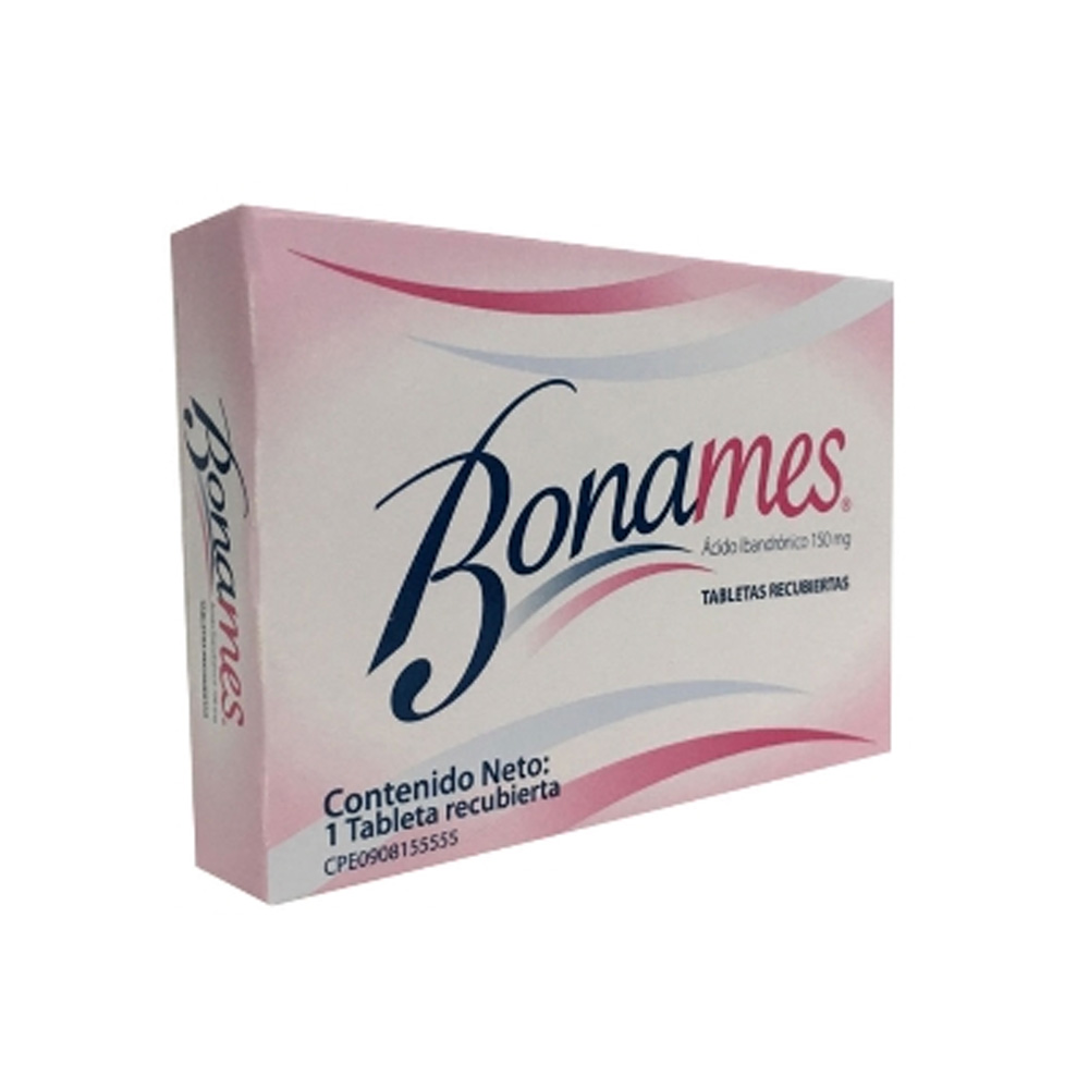 Ácido Ibandrónico Bonames 150mg 1 Tableta