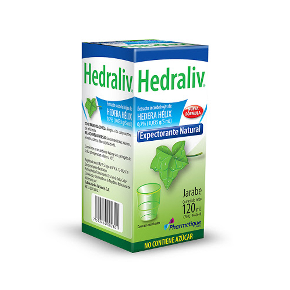 Hedera Hélix Hedraliv 0,7% 120ml Jarabe