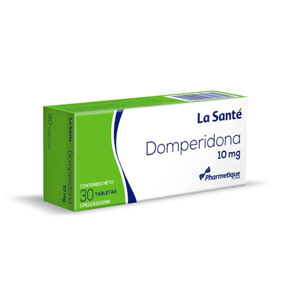 Domperidona La Santé 10mg 30 Tabletas