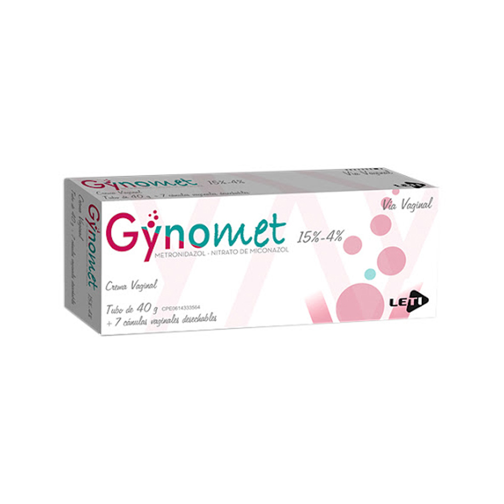 Miconazol + Metronidazol Gynomet 15/4% 40g