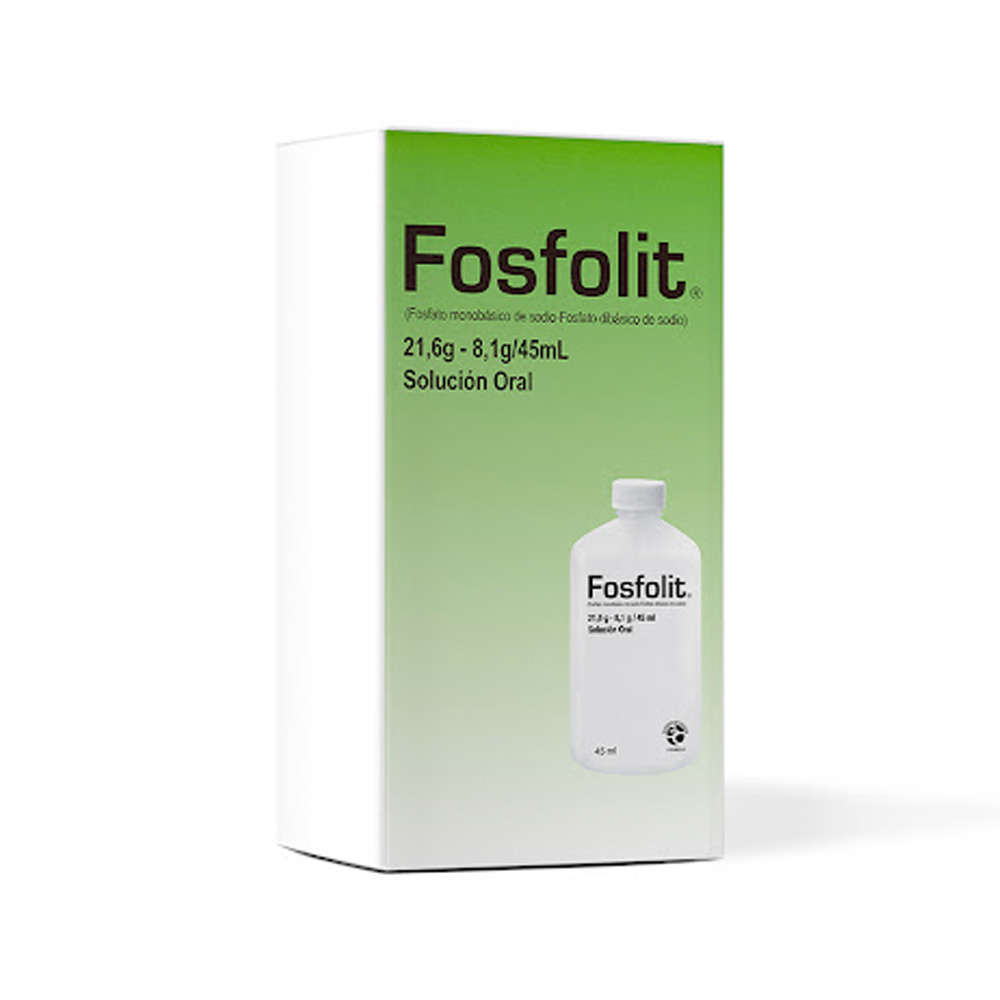 Fosfato Monobásico/Dibásico de Sodio Fosfolit 21,6/8,1g 45ml