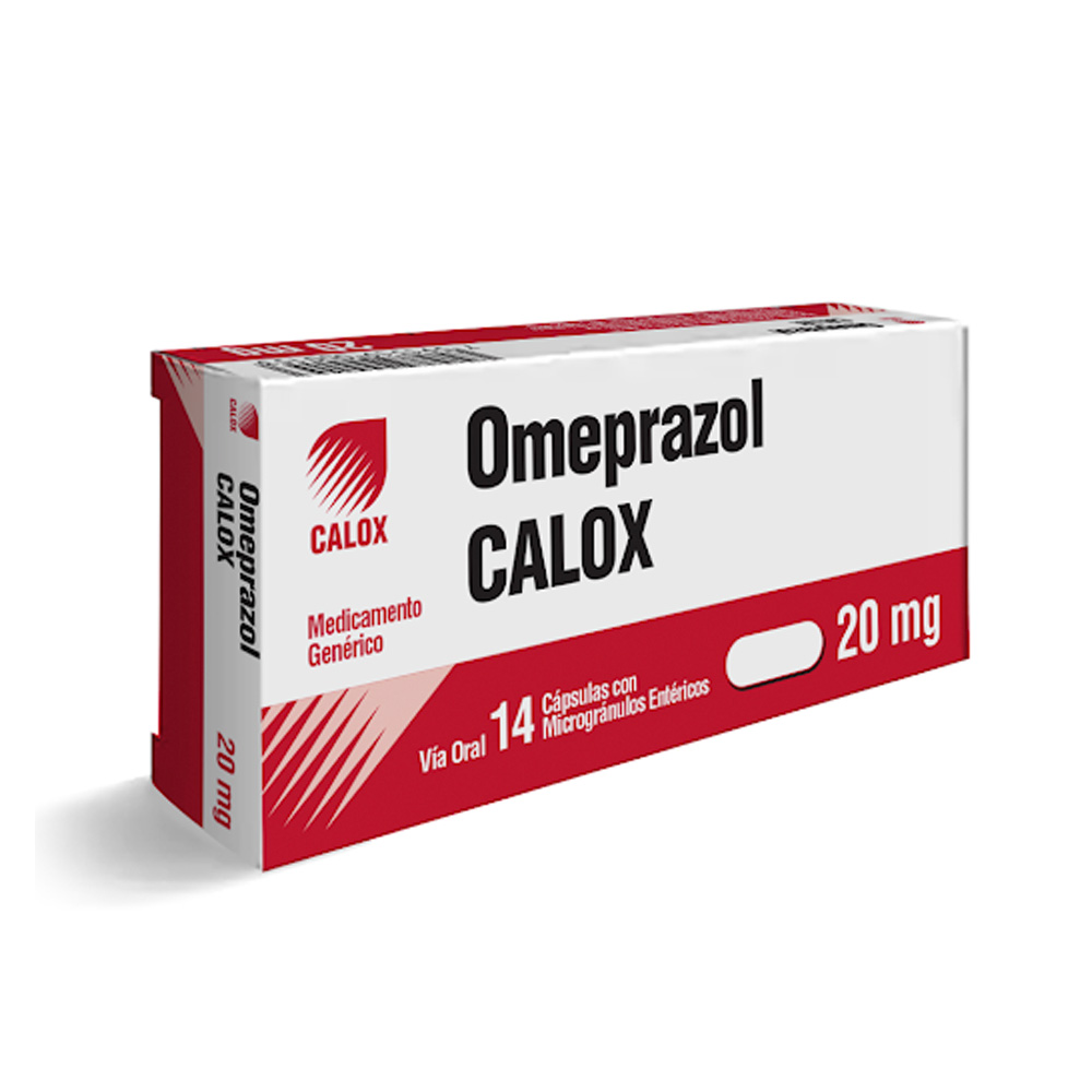 Omeprazol Calox 20mg 14 Cápsulas