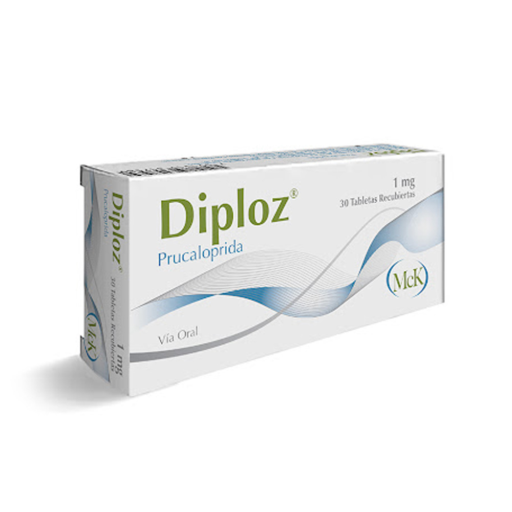 Prucaloprida Diploz 1 mg 30 Tabletas