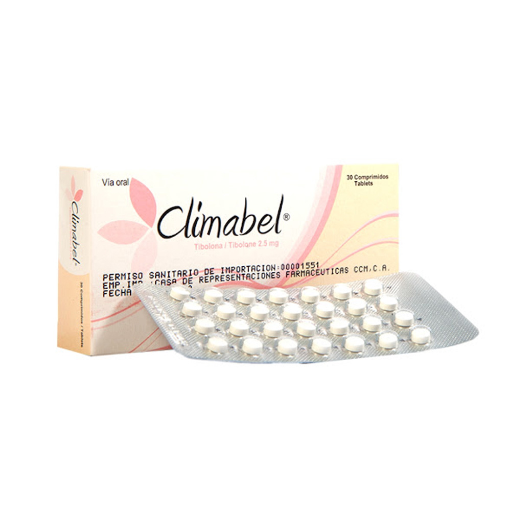 Tibolona Climabel 2,5mg 30 Comprimidos