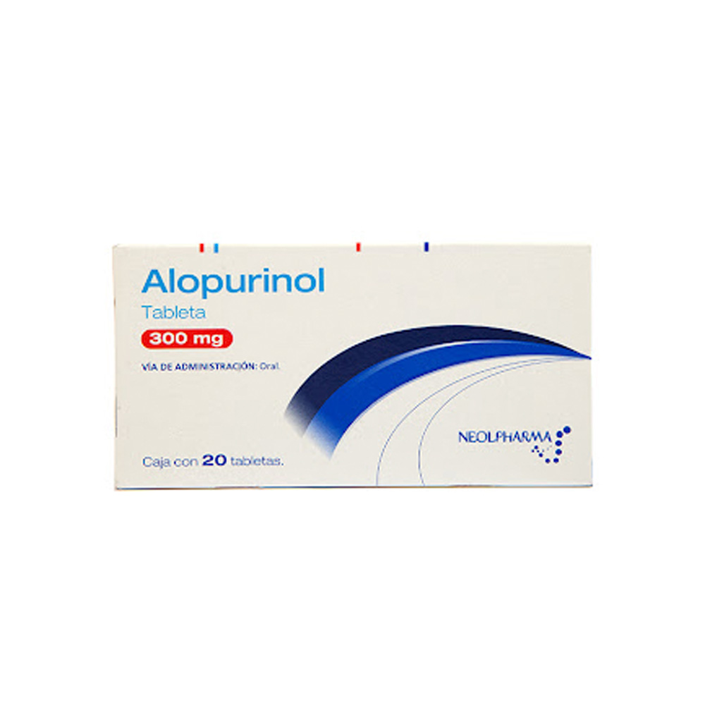 Alopurinol Neolpharma 300mg 20 Tabletas