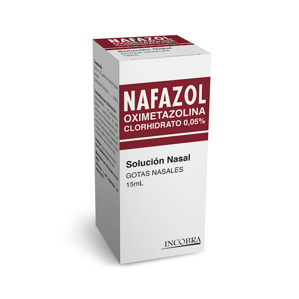 Oximetazolina Nafazol 0,05% 15ml Soluciòn Nasal