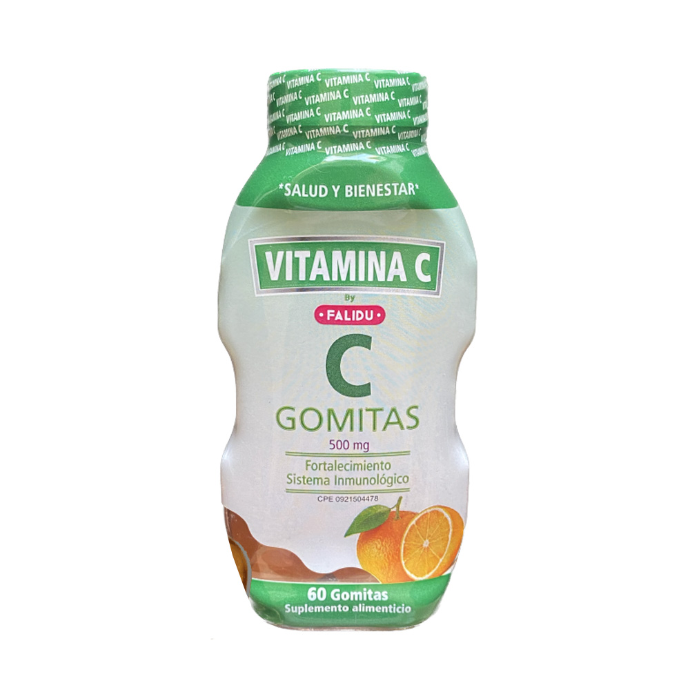 Vitamina C Falidu 500mg 60 Gomitas