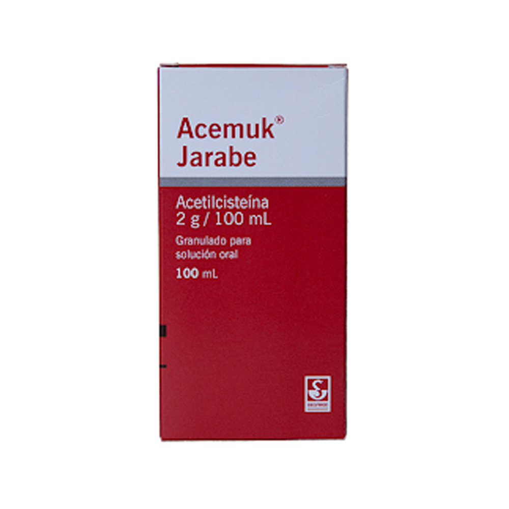 Acetilcisteína Acemuk 100ml Jarabe