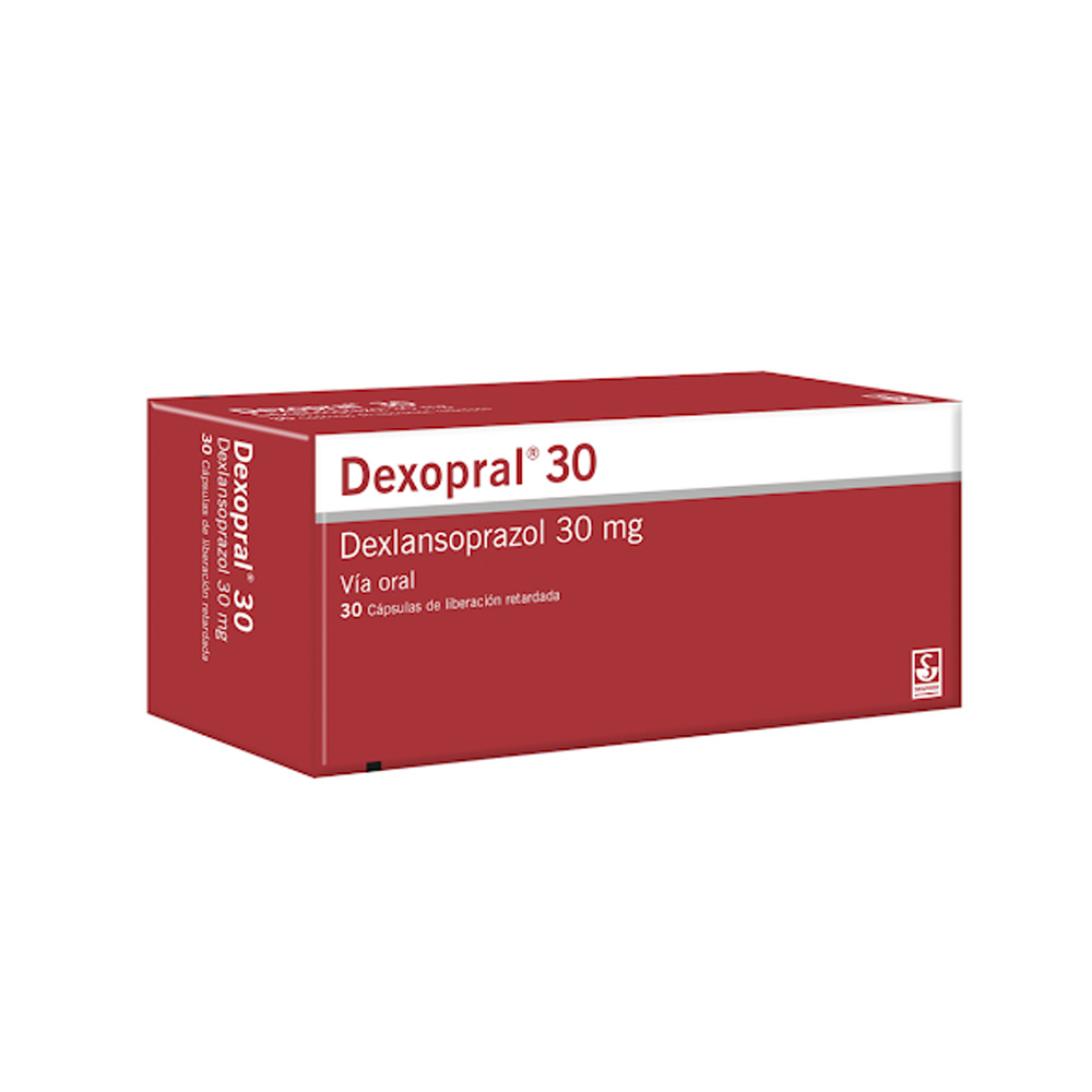 Dexlansoprazol Dexopral 30mg 30 Cápsulas