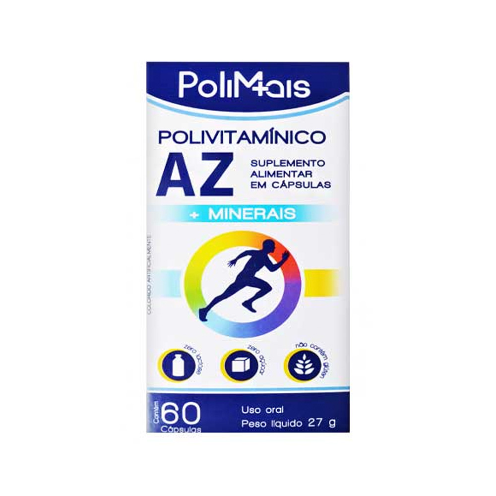 Multivitamínico PoliMais 60 Cápsulas