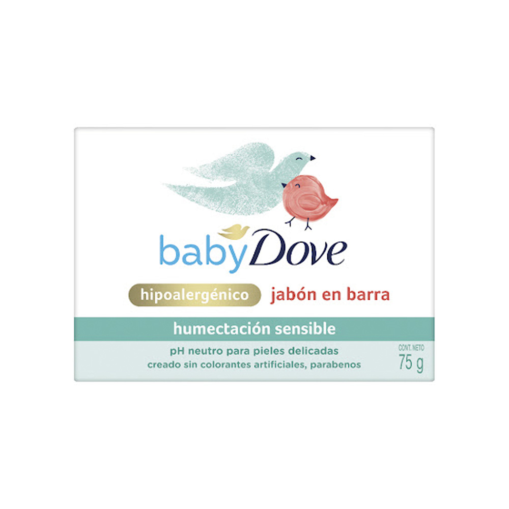 Jabón en Barra Dove Baby 75g