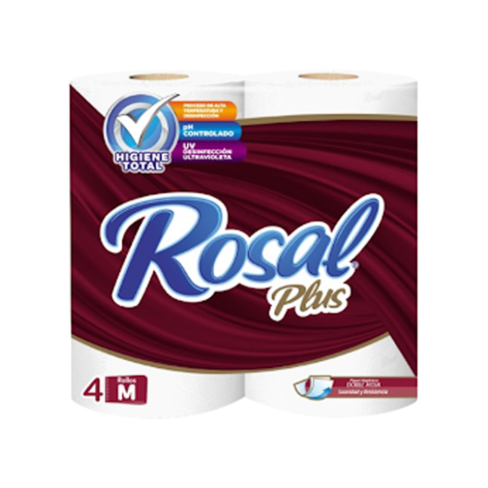 Papel Higiénico Rosal 300 Hojas