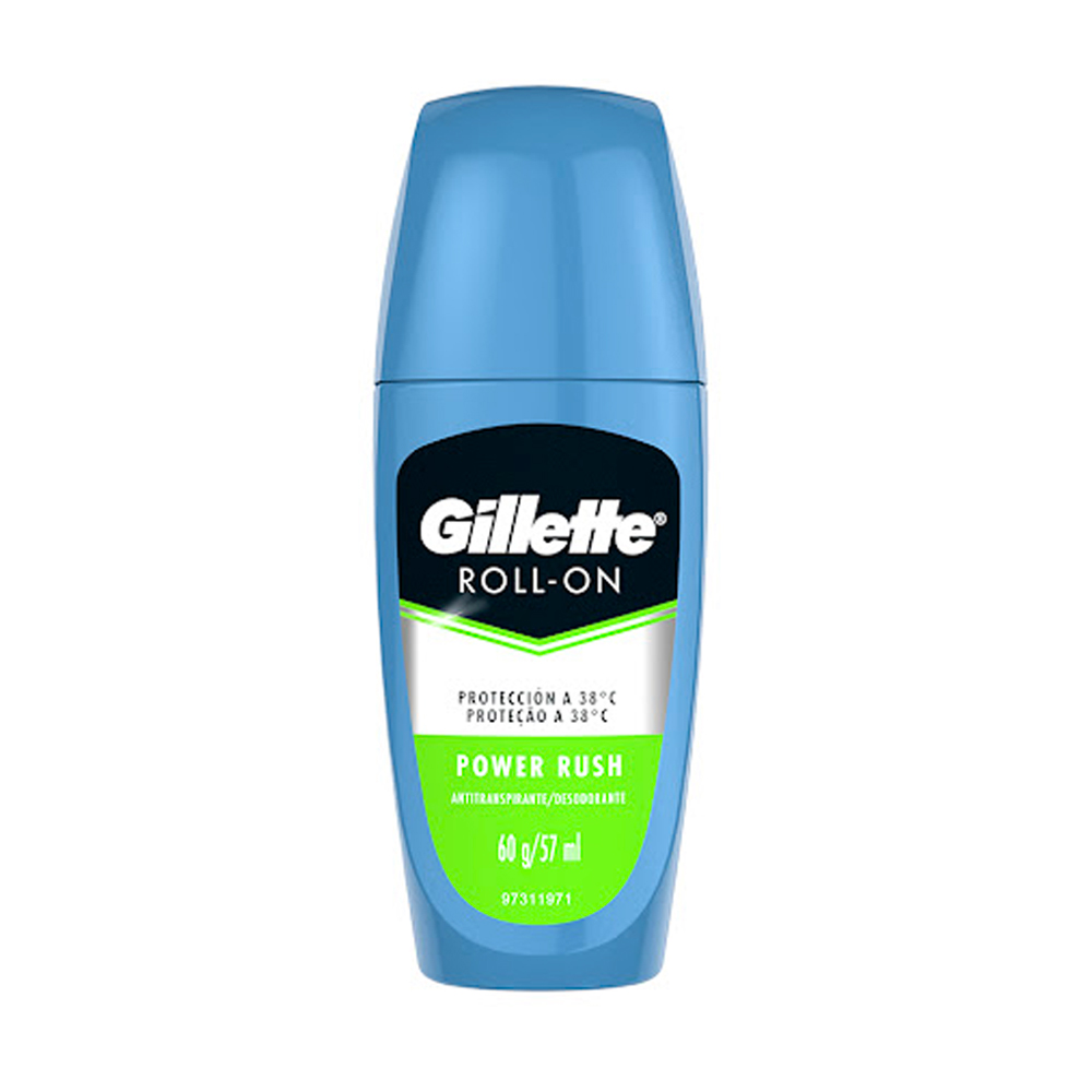 Desodorante Gillette Power Rush Roll On 57ml