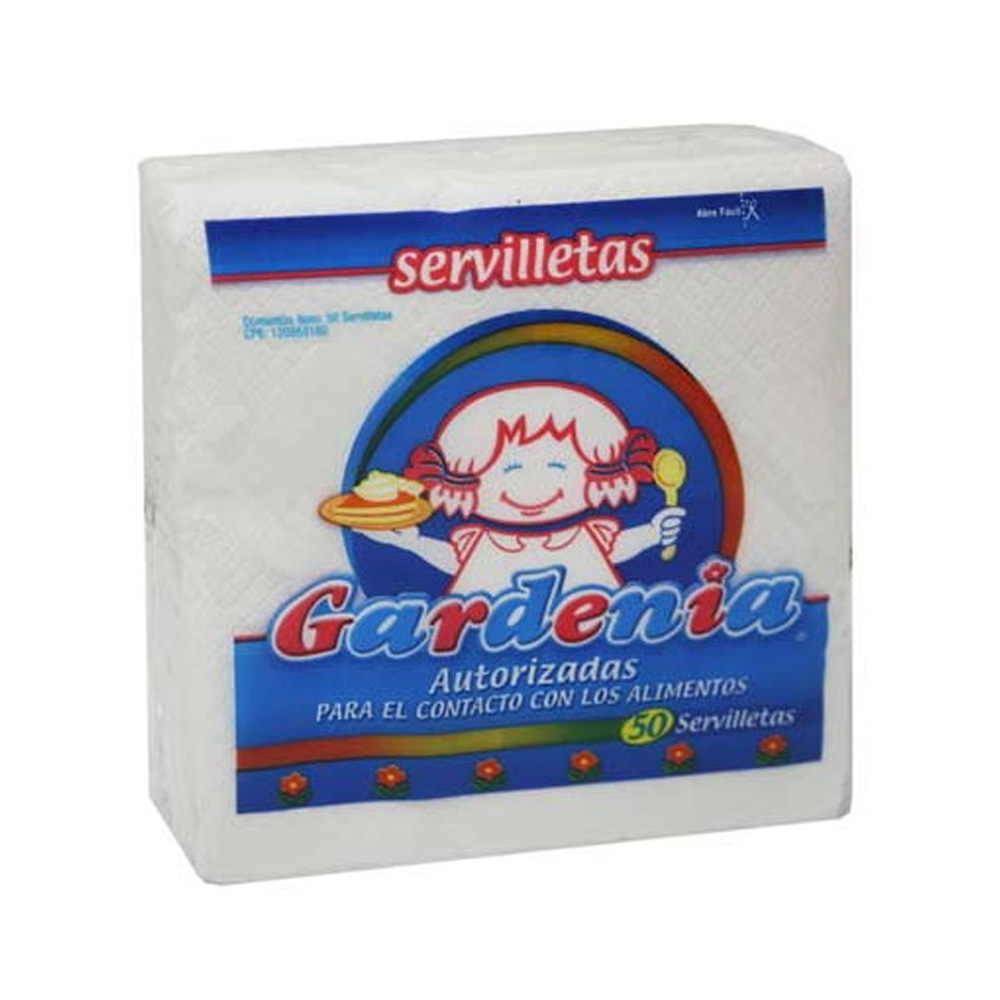 Servilletas Gardenia 50 uds