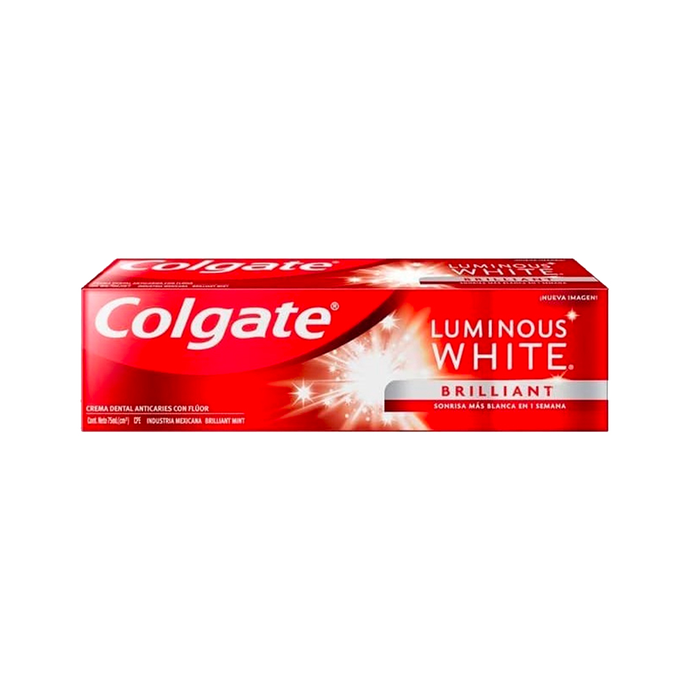 Crema Dental Colgate Luminous Withe 75ml