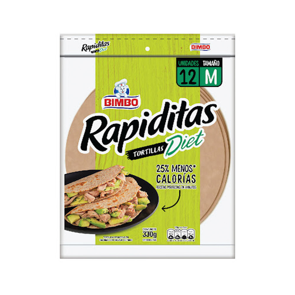 Tortillas Bimbo Diet 330g